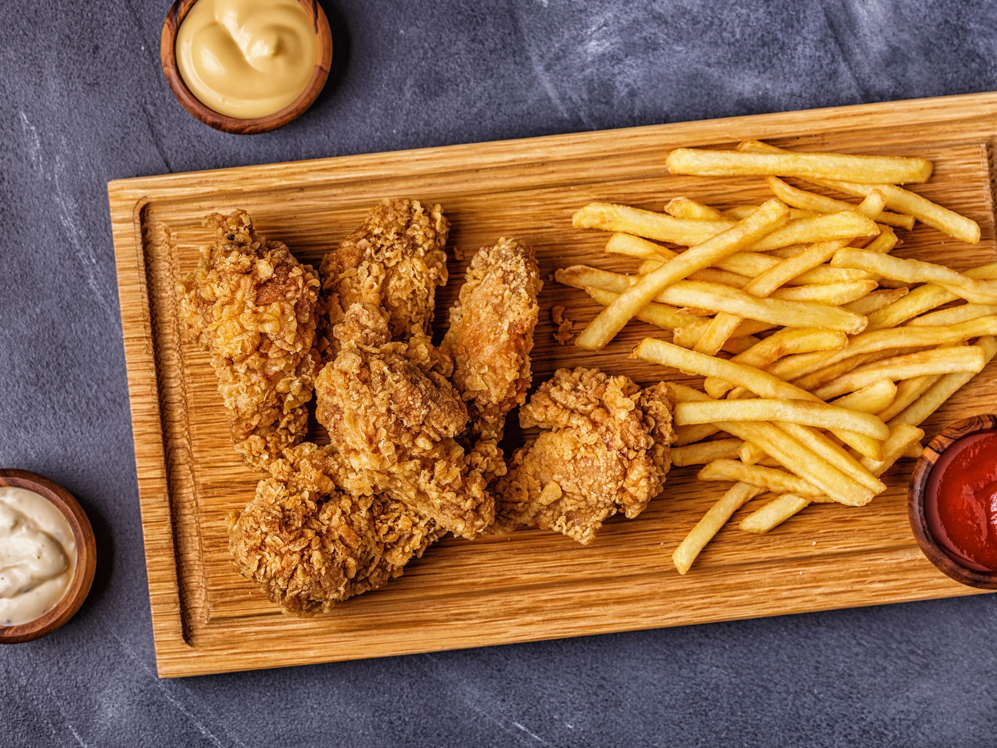 Çıtır Tavuk Sepeti